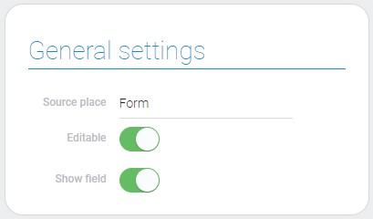 General settings of gh-element style