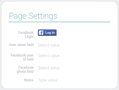 Settings of facebook chat