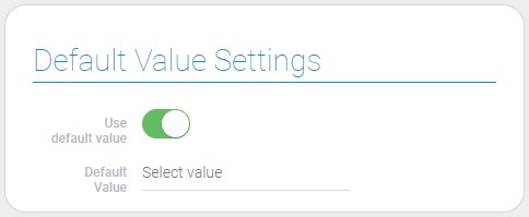 Settings of the date default value