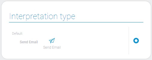 Types of send email interpretation