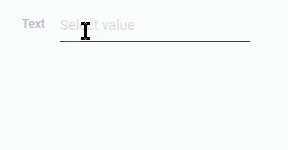 List of values for autocomplete