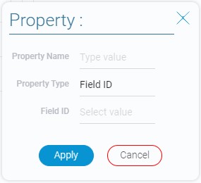 Settings of field ID type property