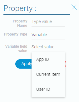 Example of Variable property type