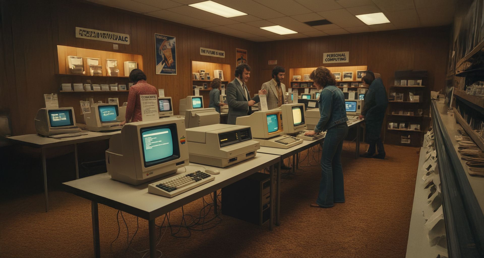 The first computers on store shelves