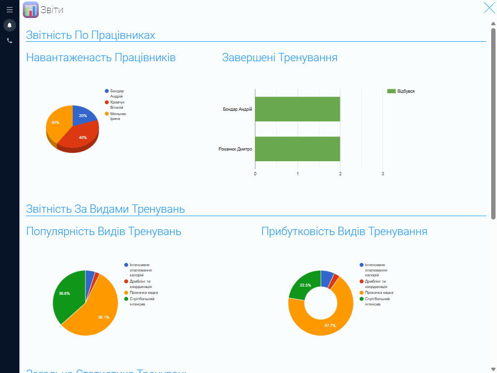 Варіанти звітності