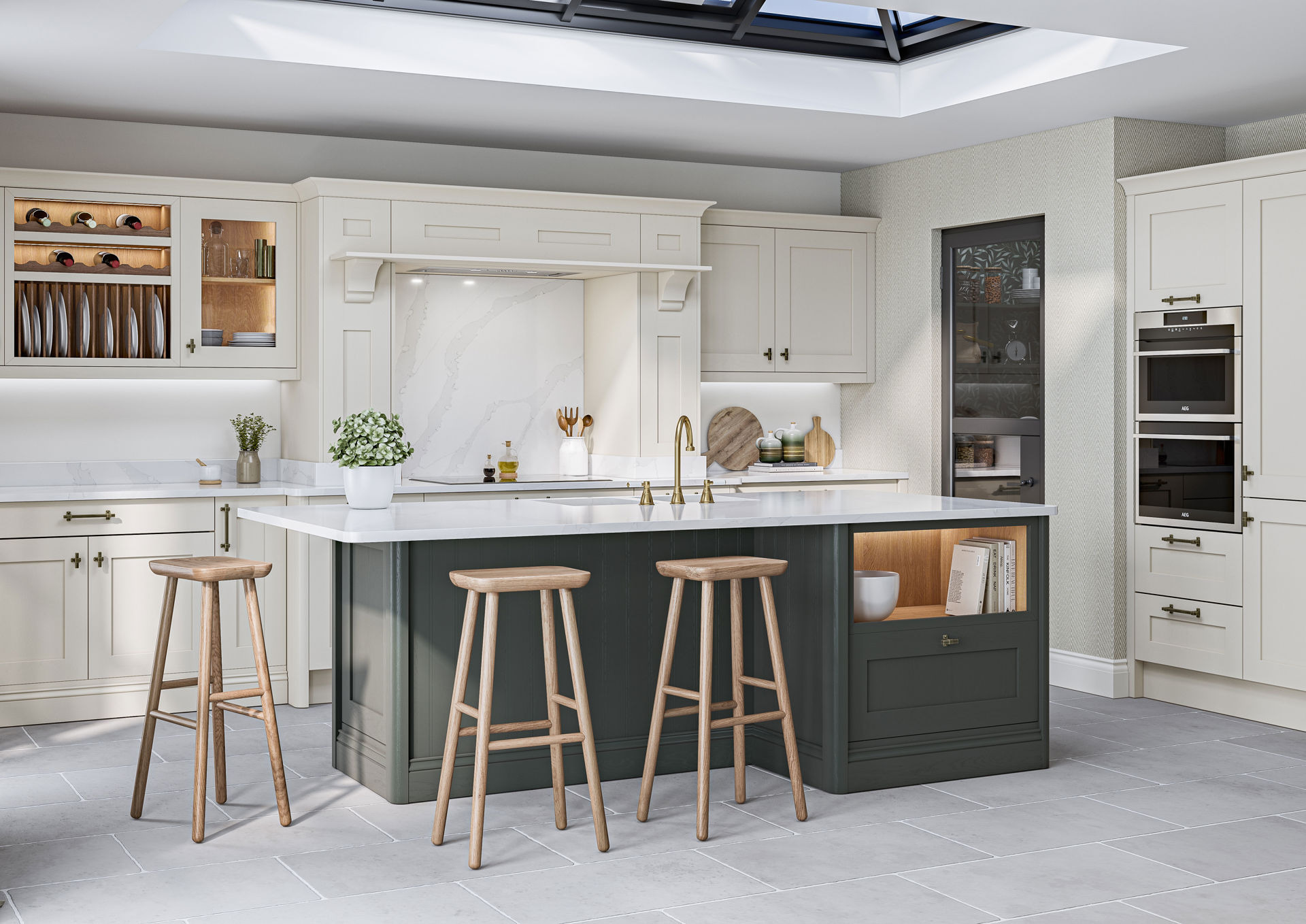 traditional kitchen 3
